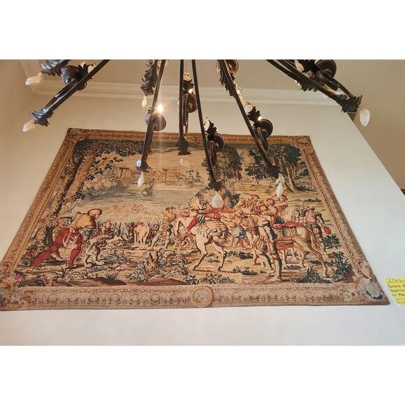 Tapestry Tapiz Editions d'Art de Rambouillet Chasses de Maximilien‎ Le Rat Leau - Picture 1 of 16